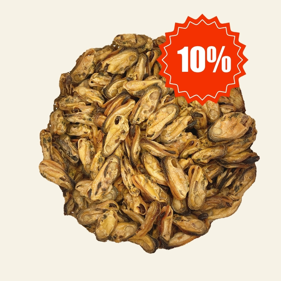 Dried Green Lip Mussel - Cat Treats